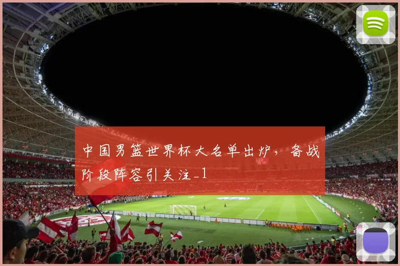 中国男篮世界杯大名单出炉，备战阶段阵容引关注_1